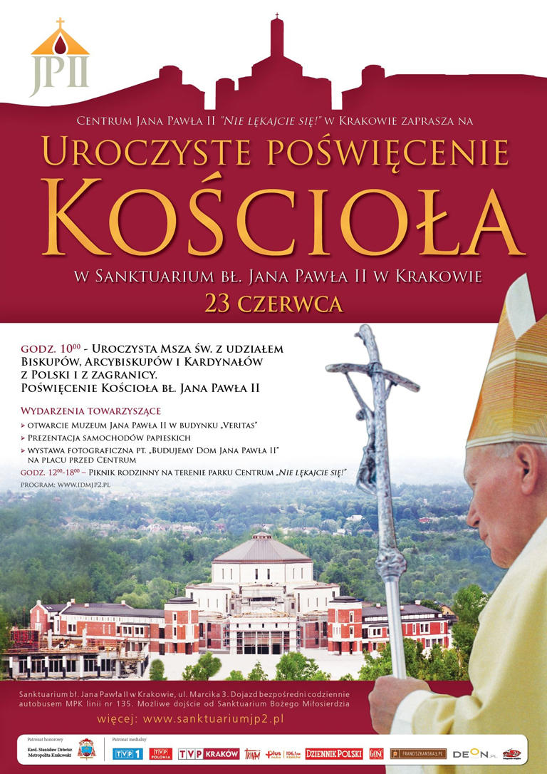 Kraków poświęcenie kościoła