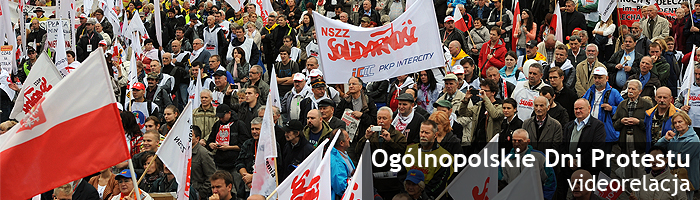 Ogólnopolskie Dni Protestu-videorelacja