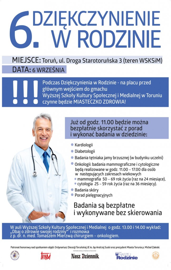 dziekczynienie 2014-medycyna