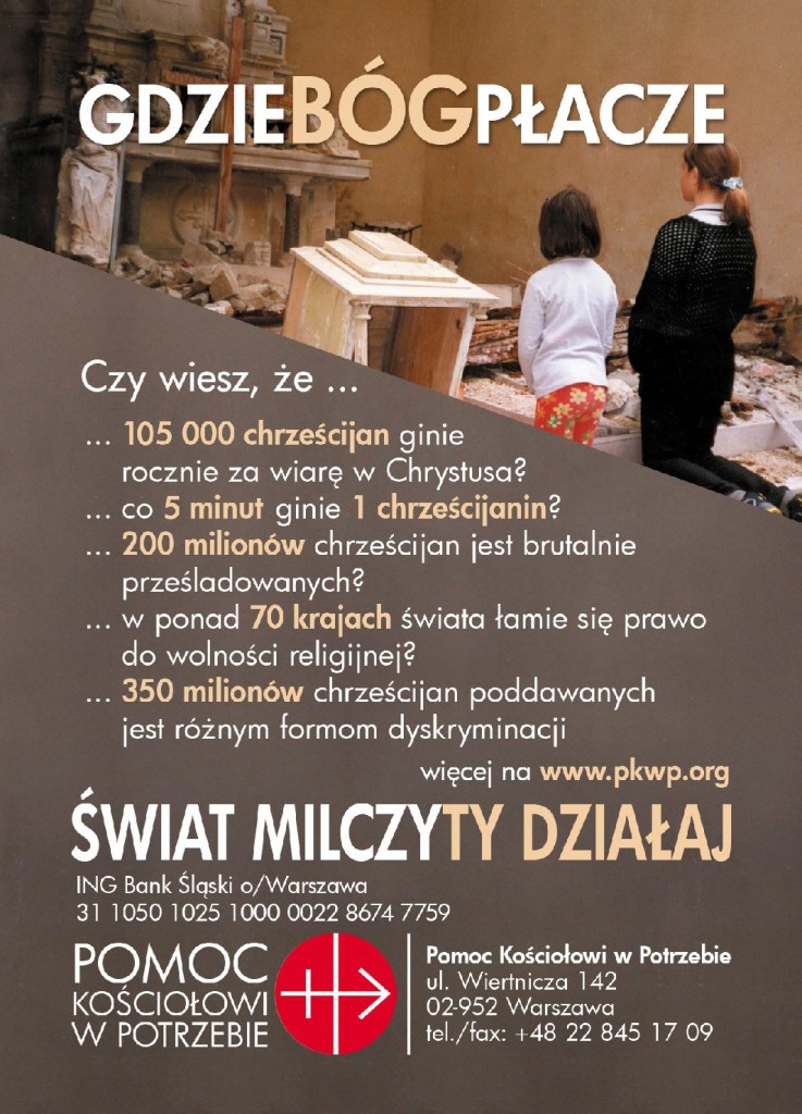 VI Dzień Solidarności z Kościołem Prześladowanym