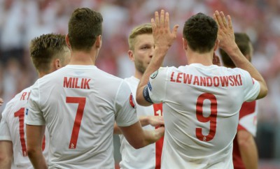 Robert Lewandowski Arkadiusz Milik Jakub B³aszczykowski