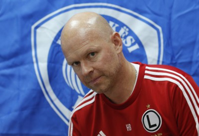 Legia Warsaw press conference