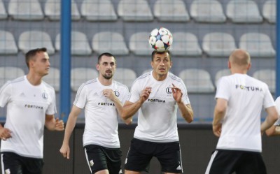 Legia Warsaw training