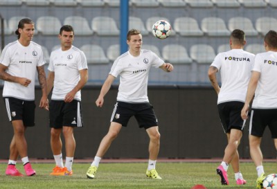 Legia Warsaw training