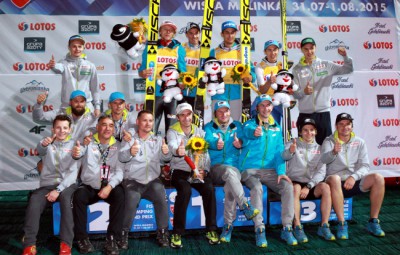 Kamil Stoch Piotr ¯y³a Dawid Kubacki Maciej Kot