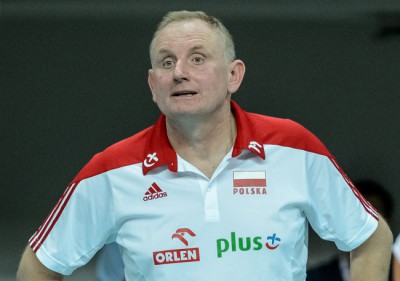 Trener reprezentacji Polski Jacek Nawrocki
