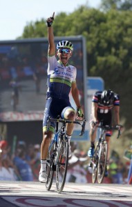 2015 Vuelta a Espana cycling race - second stage