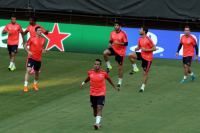 Bayern Munich training