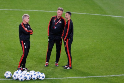 Manchester United training
