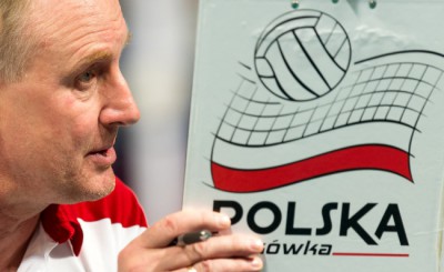 Trener reprezentacji Polski siatkarek Jacek Nawrocki