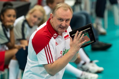Trener reprezentacji Polski Jacek Nawrocki