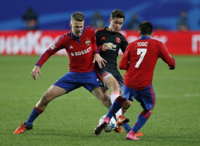 CSKA Moscow vs Manchester United.