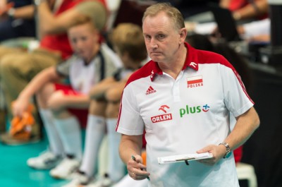 Trener reprezentacji Polski Jacek Nawrocki