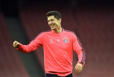 Bayern Munich training session