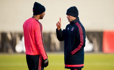Bayern Munich training