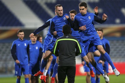 Lech Poznan training
