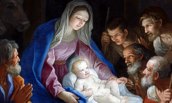 Znalezione obrazy dla zapytania: szopka betlejemska narodzenie jezusa kościół"