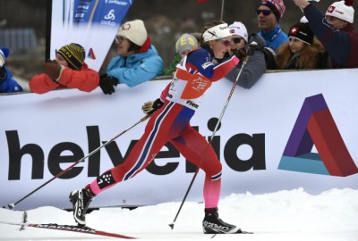 Tour De Ski in Val di Fiemme: Women's Mass Start Classic rac