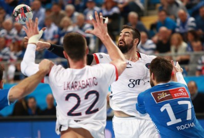 Tiago Rocha, Luka Karabatic, Nikola Karabatic