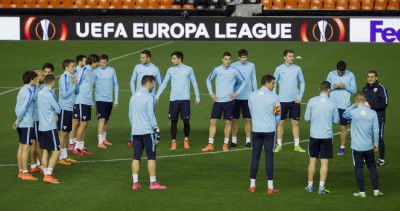 Athletic Bilbao training