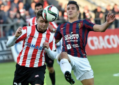PIŁKA NOŻNA LIGA POLSKA CRACOVIA POGOŃ SZCZECIN