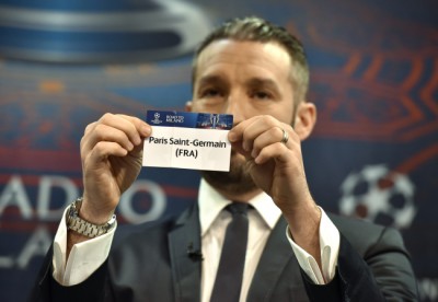 UEFA Champions League quarter final draw in Nyon