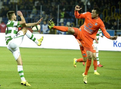 PIŁKA NOŻNA LIGA POLSKA TERMALICA BRUK BET LECHIA GDAŃSK
