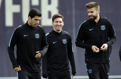 FC Barcelona training