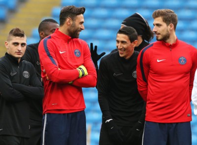 Paris Saint-Germain training