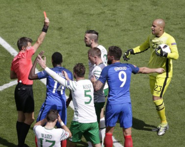 Round of 16 France vs Ireland