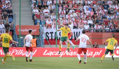 Bartosz Kapustka, Kamil Glik, Grzegorz Krychowiak, Vykintas Slivka, Arvydas Novikovas, Lukas Spalvis