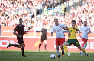 Kamil Grosicki i Fedor Cernych