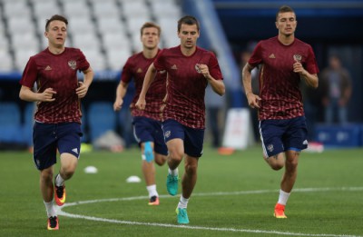 Russia training