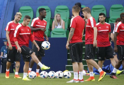 Switzerland training