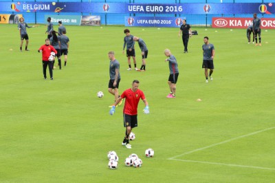 Belgium training