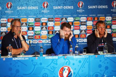 Iceland press conference