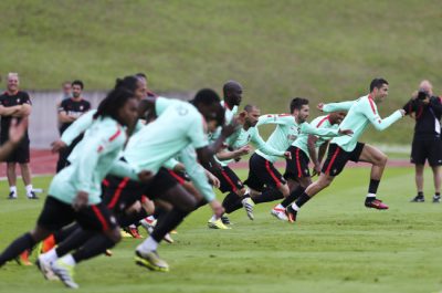 Portugal training session