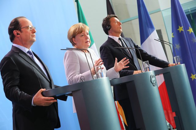 Hollande, Merkel, Renzi