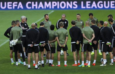 Legia training