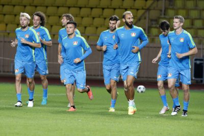 Bayer Leverkusen training