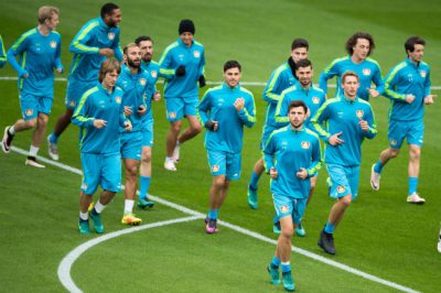 Bayer 04 Leverkusen training