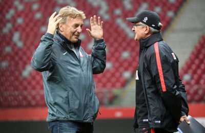 prezes PZPN Zbigniew Boniek trener Adam Nawa³ka