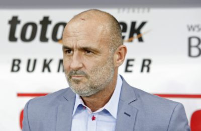Trener Jagiellonii Micha³ Probierz