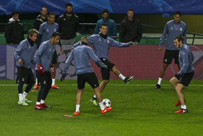 Real Madrid training