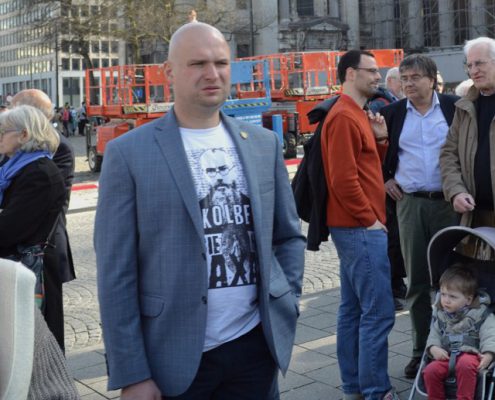 Marsz dla życia w Brukseli
