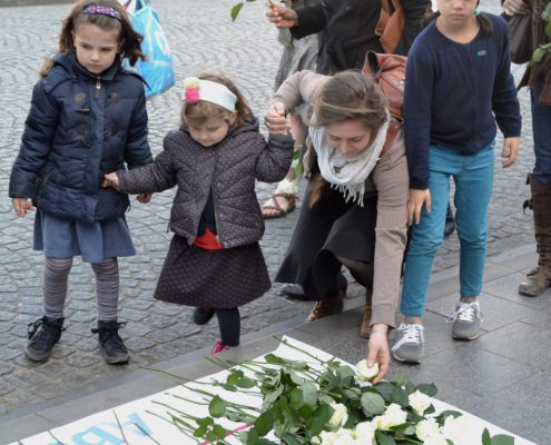 Marsz dla życia w Brukseli