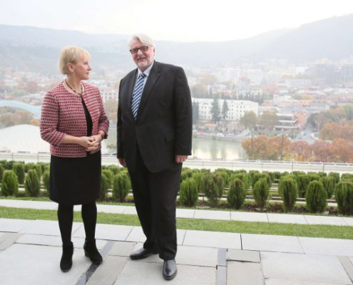 Witold Waszczykowski, Margot Wallstrom, Giorgi Kwirikaszwili