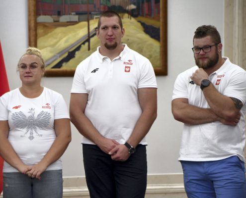 Spotkanie Prezydenta RP z medalistami mistrzostw Europy w Lekkoatletyce (3)