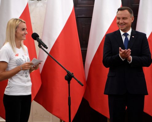 Spotkanie Prezydenta RP z medalistami mistrzostw Europy w Lekkoatletyce (4)
