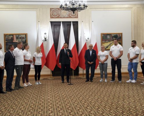 Spotkanie Prezydenta RP z medalistami mistrzostw Europy w Lekkoatletyce (5)